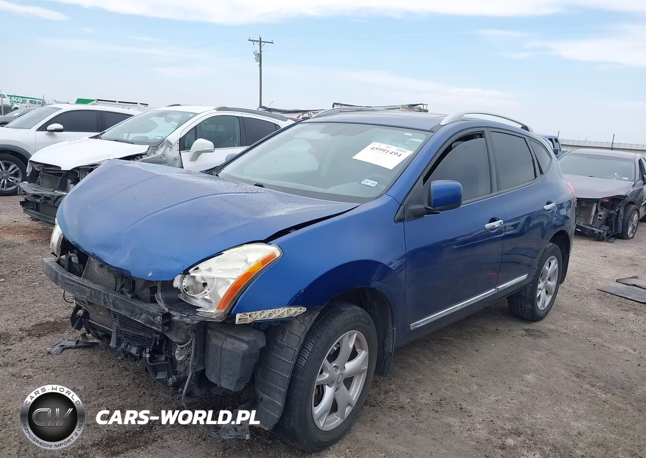 2011 Nissan Rogue Sv VIN:JN8AS5MT7BW163846 - 2