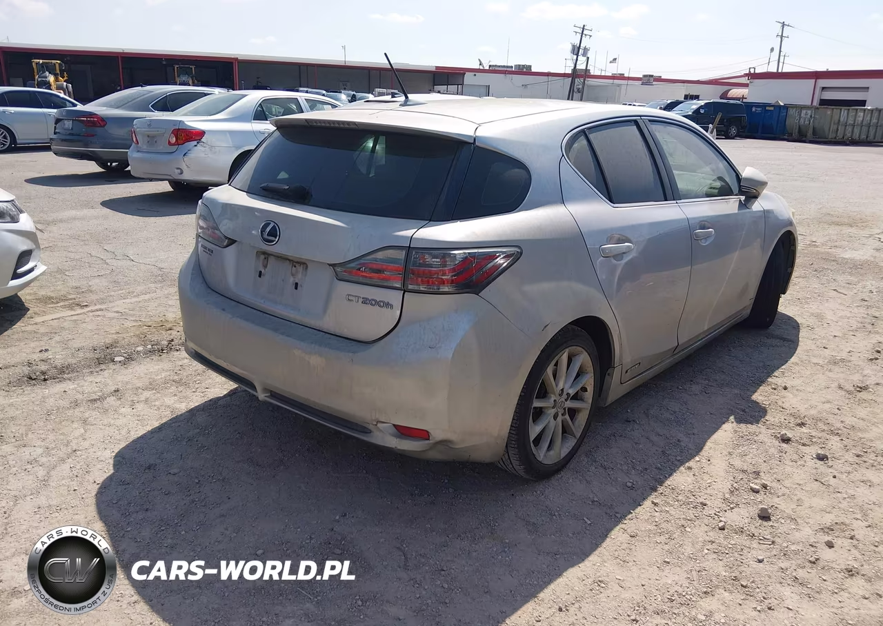 2011 Lexus Ct 200H Premium VIN:JTHKD5BHXB2030867 - 4