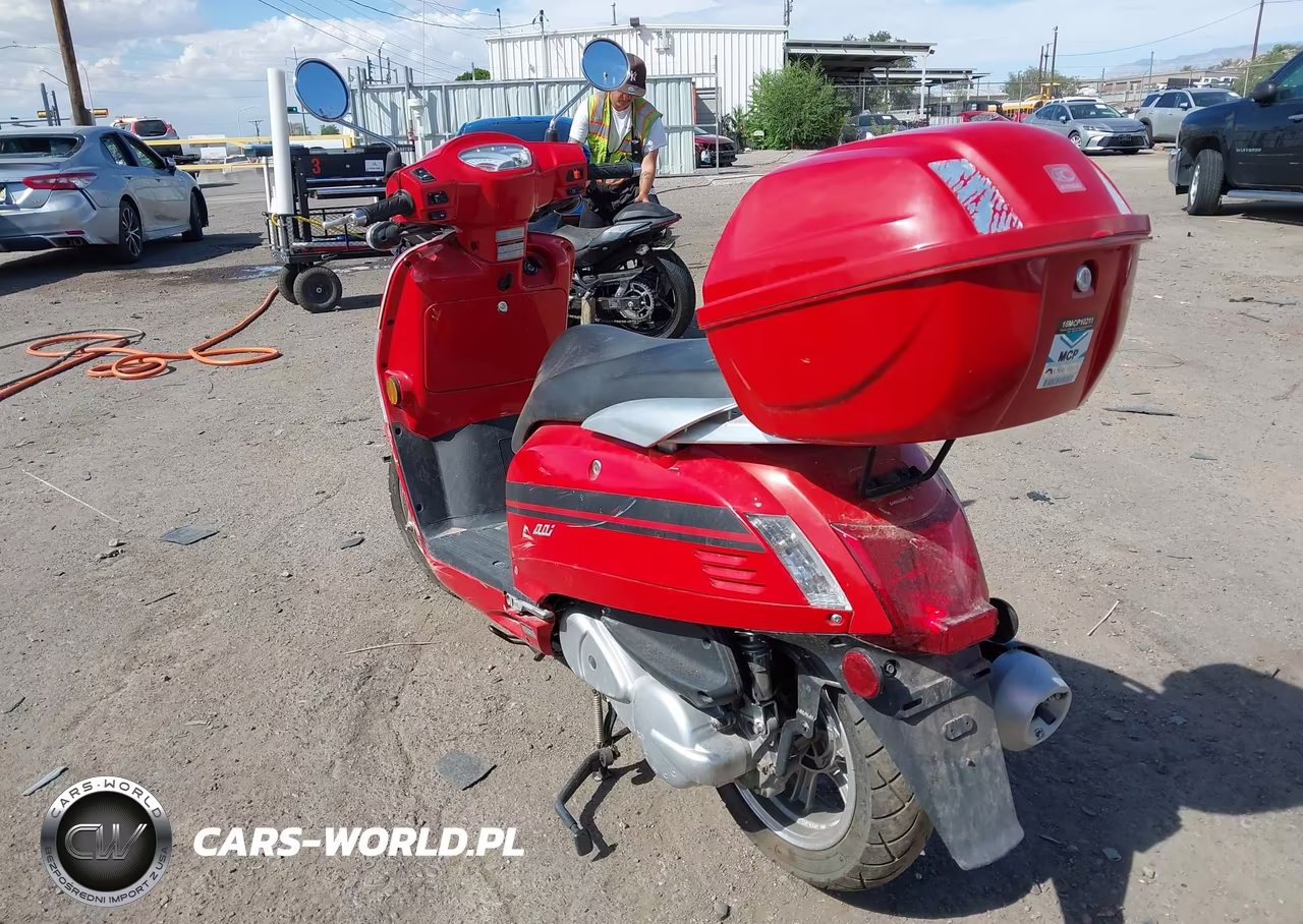 2016 Kymco Usa Inc Like 200I VIN:LC2D2H126GC100345 - 3