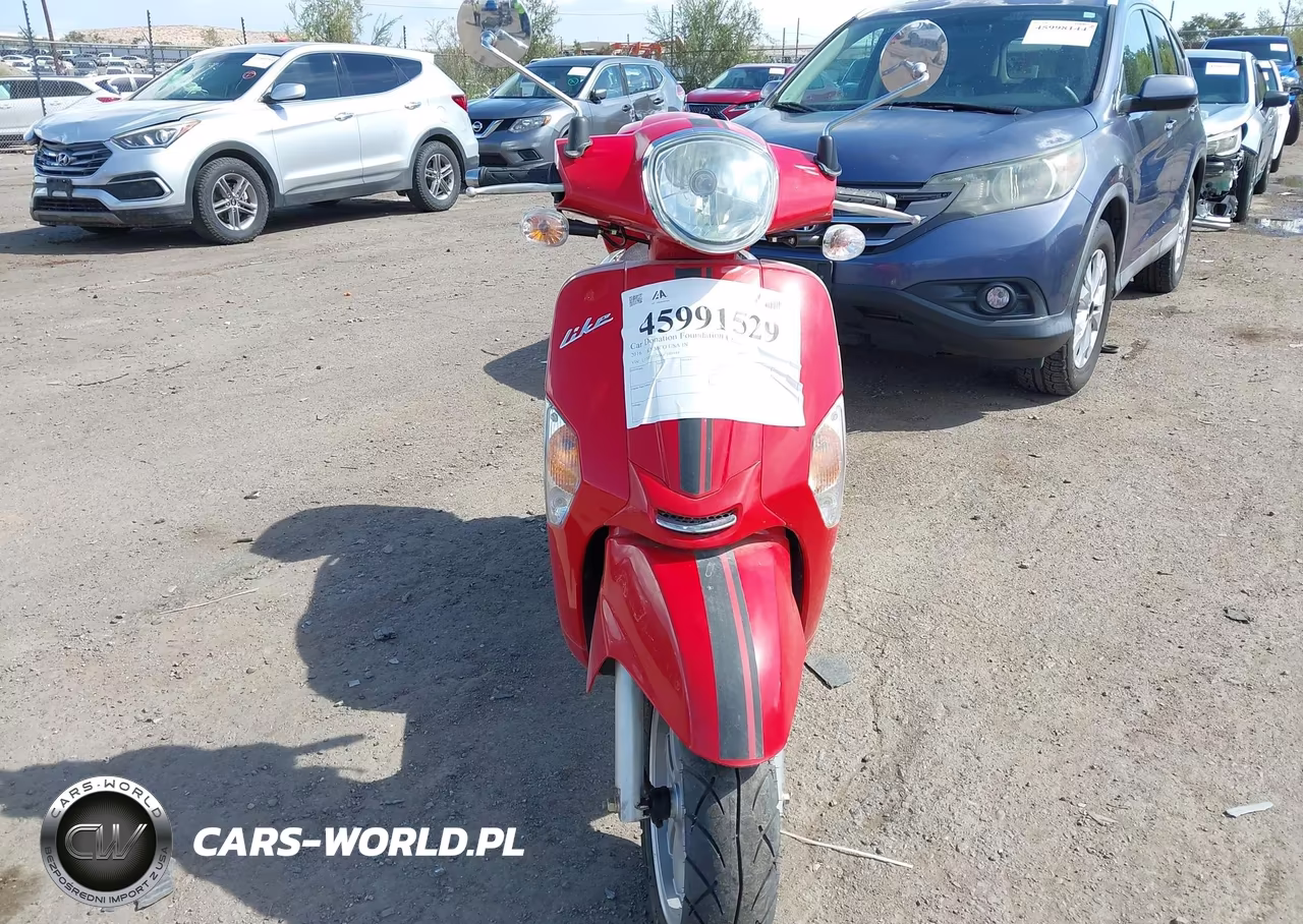 2016 Kymco Usa Inc Like 200I VIN:LC2D2H126GC100345 - 5
