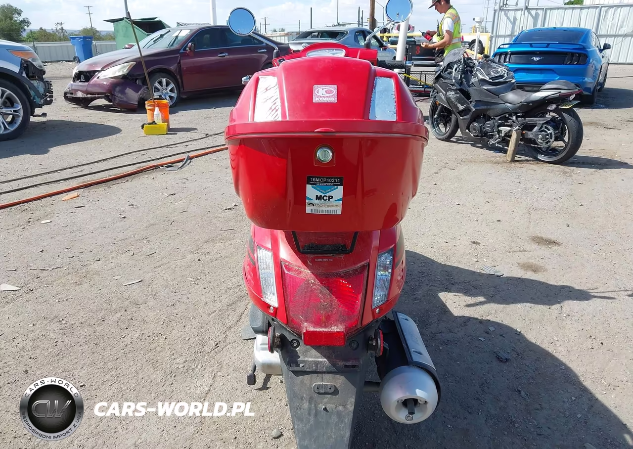 2016 Kymco Usa Inc Like 200I VIN:LC2D2H126GC100345 - 6