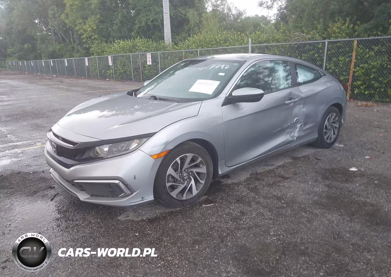 2019 Honda Civic Lx VIN:2HGFC4B60KH307792 - 2
