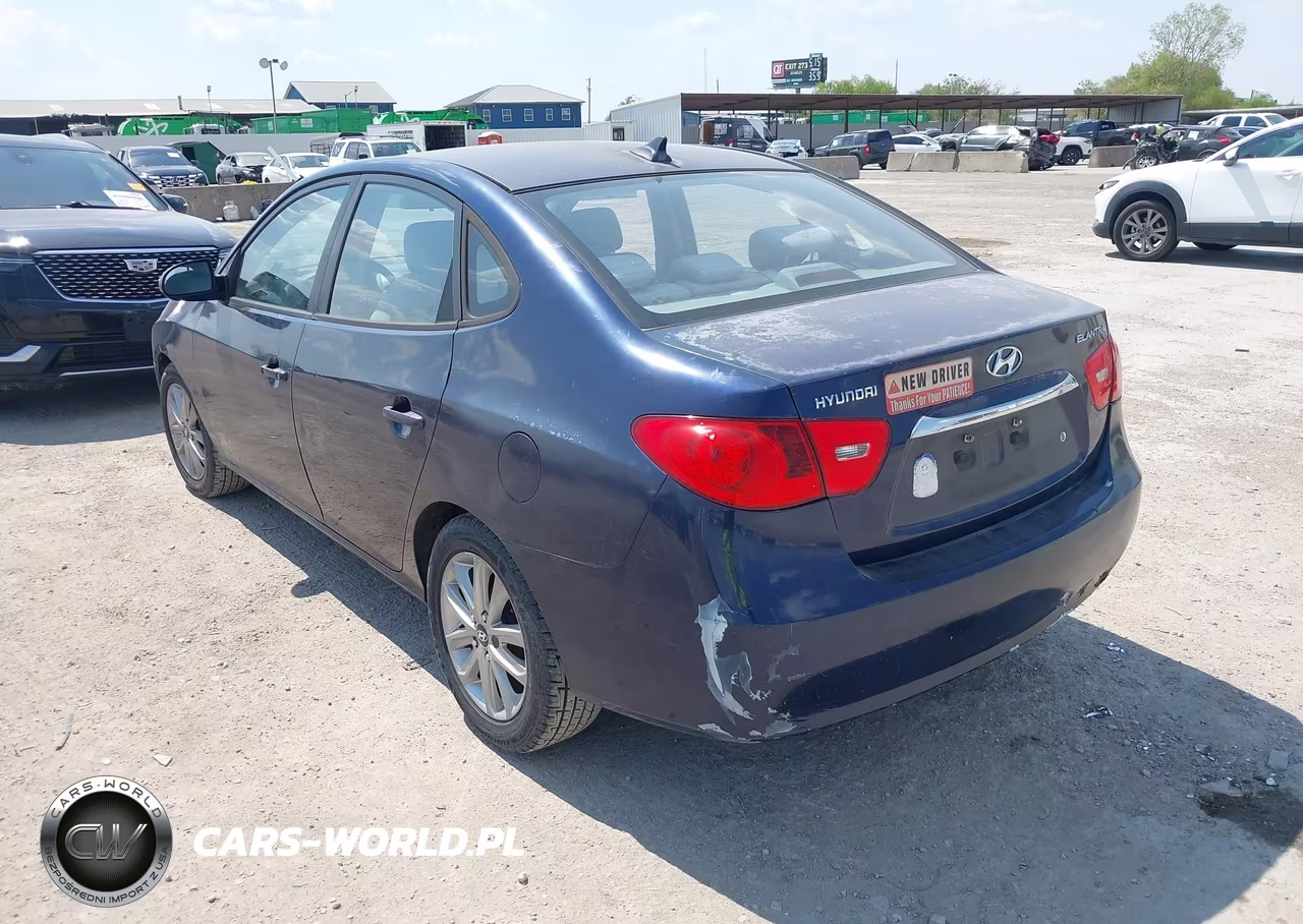 2010 Hyundai Elantra Gls VIN:KMHDU4AD9AU839519 - 3
