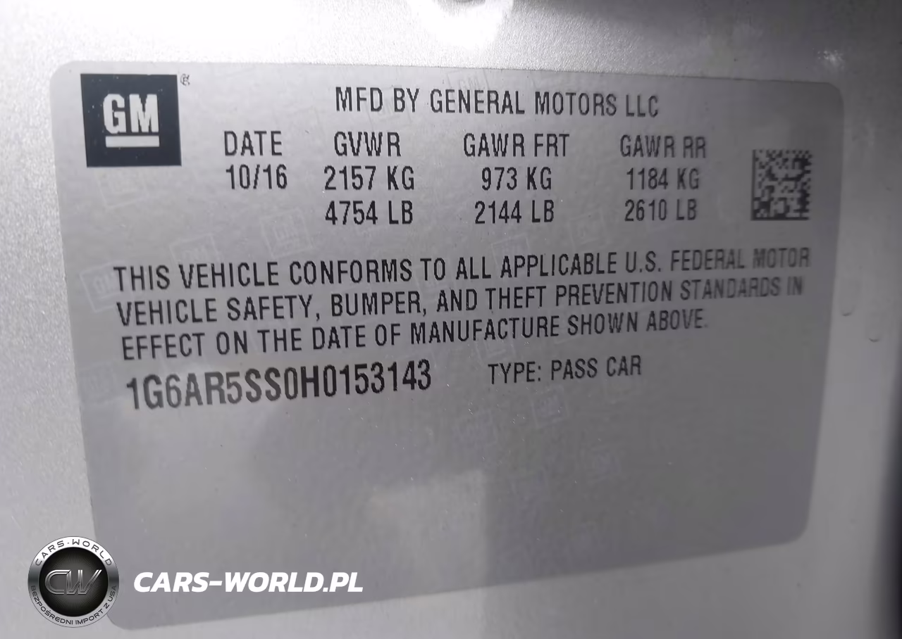 2017 Cadillac Cts Luxury VIN:1G6AR5SS0H0153143 - 9