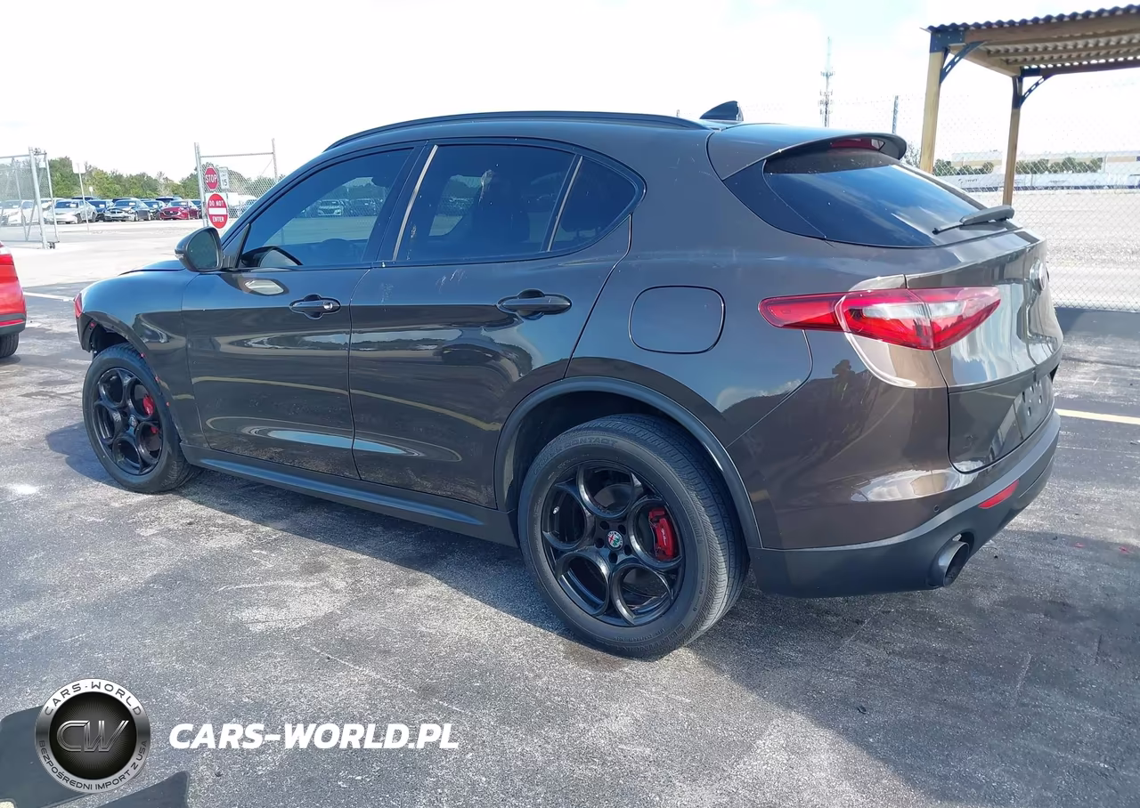 2018 Alfa Romeo Stelvio Sport Awd VIN:ZASFAKPN3J7B92499 - 3