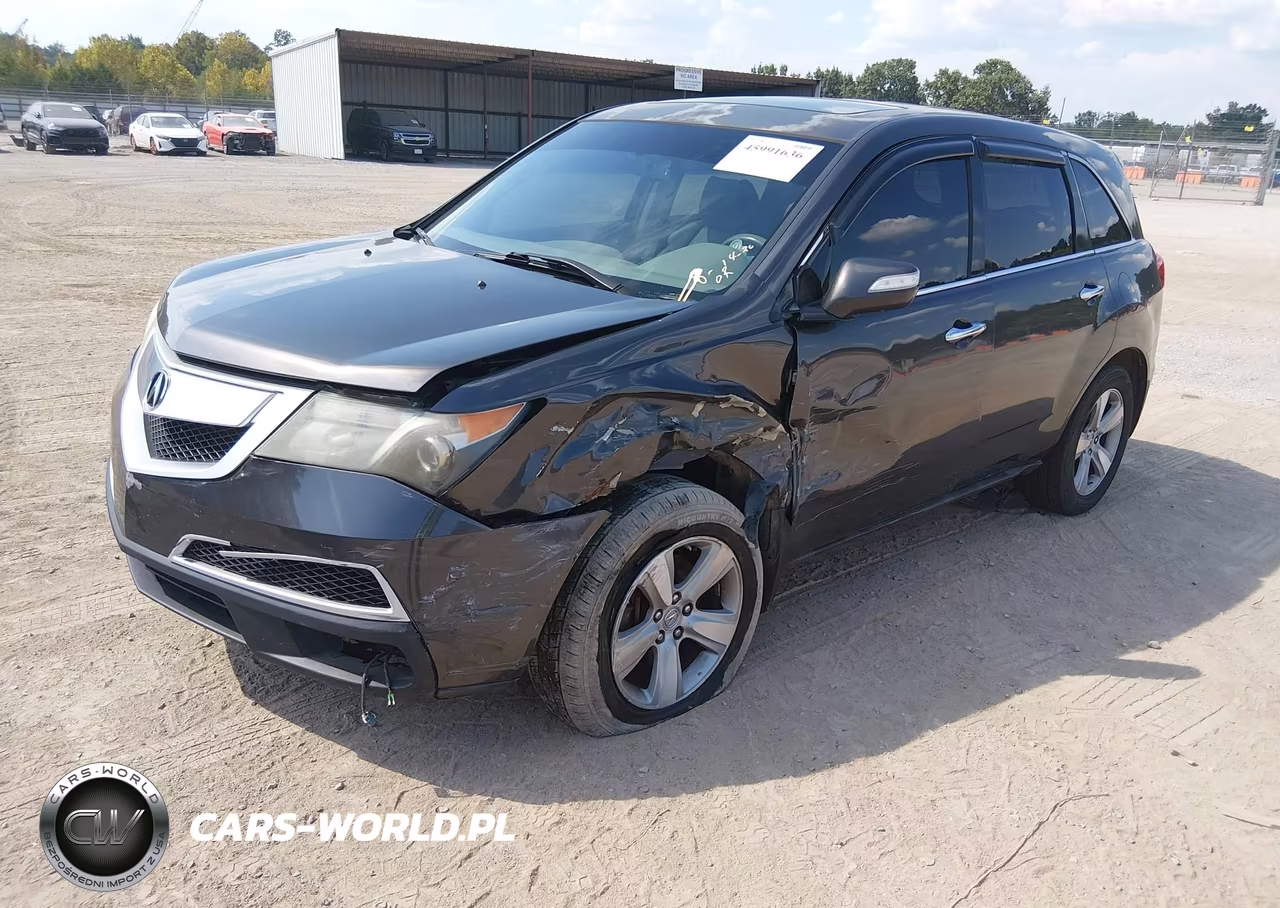2010 Acura Mdx VIN:2HNYD2H2XAH526202 - 2