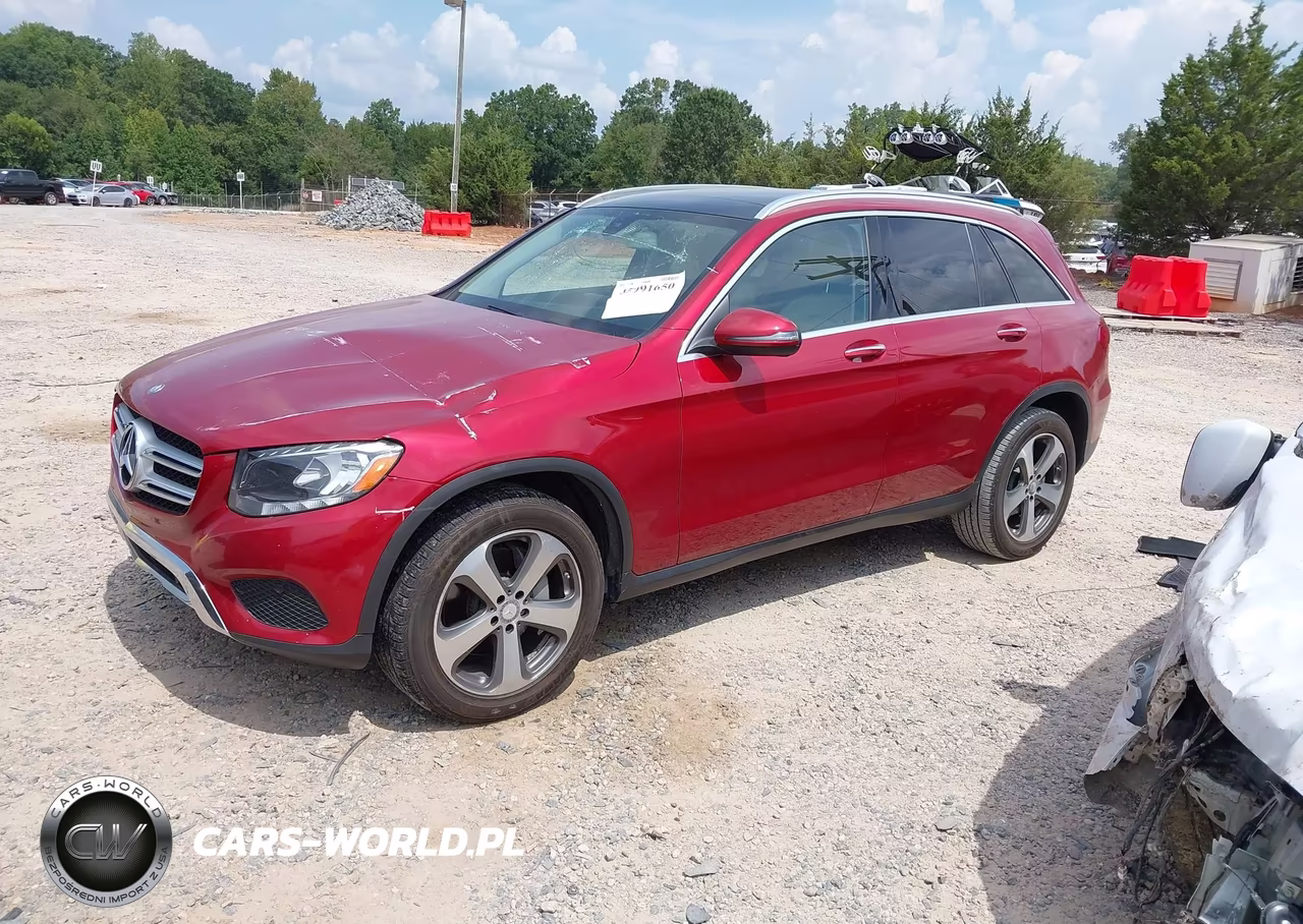 2016 Mercedes-Benz Glc 300 VIN:WDC0G4JB3GF079216 - 2