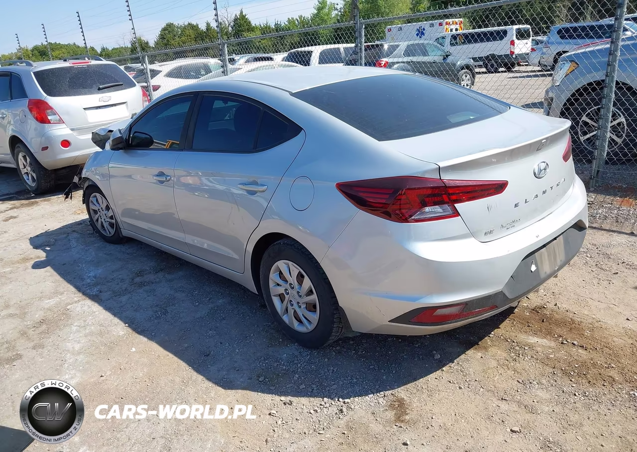 2019 Hyundai Elantra Se VIN:5NPD74LF9KH478010 - 3