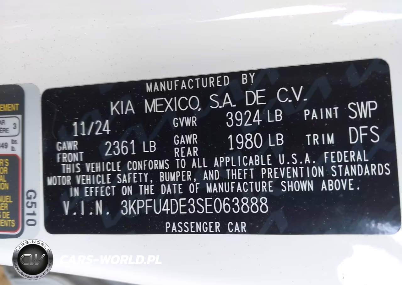 2025 Kia K4 Ex VIN:3KPFU4DE3SE063888 - 9