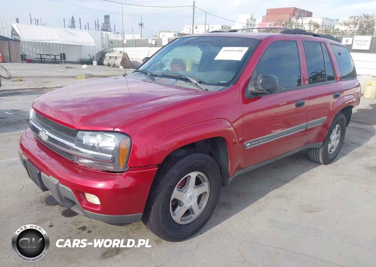 2002 Chevrolet Trailblazer Lt VIN:1GNDS13S622482616 - 2