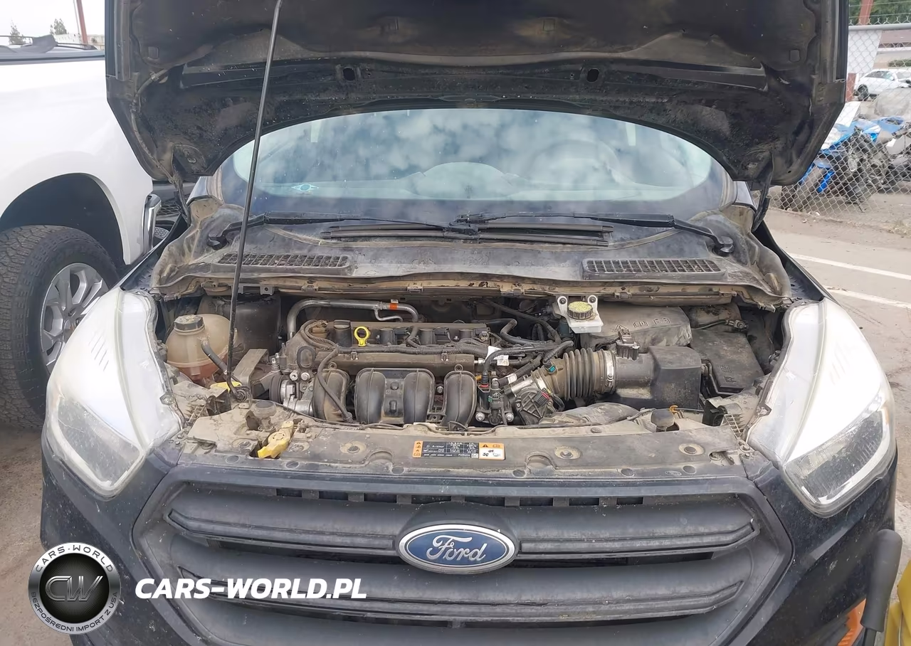 2017 Ford Escape S VIN:1FMCU0F7XHUB53636 - 10