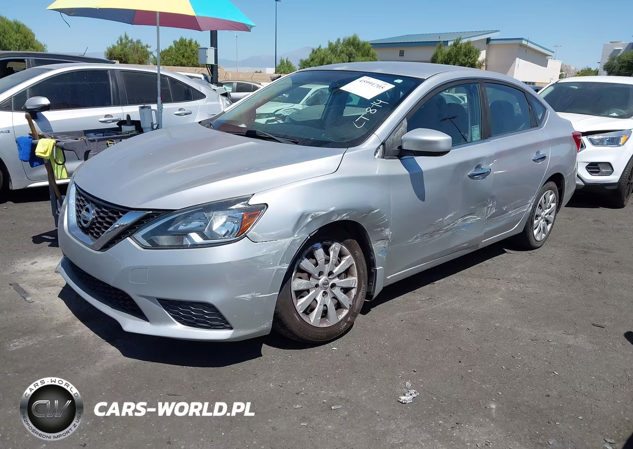 2016 Nissan Sentra Sv VIN:3N1AB7AP9GY327227 - 2