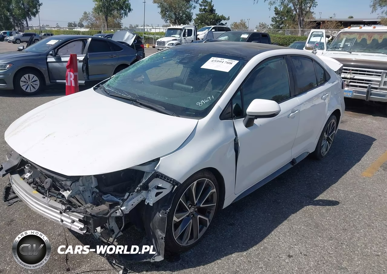 2021 Toyota Corolla Se VIN:5YFS4MCE7MP072160 - 2