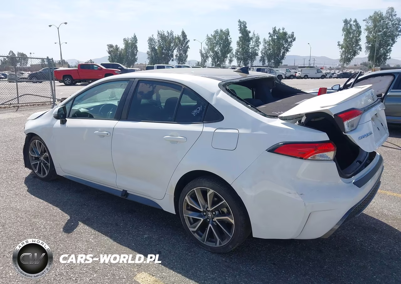 2021 Toyota Corolla Se VIN:5YFS4MCE7MP072160 - 3