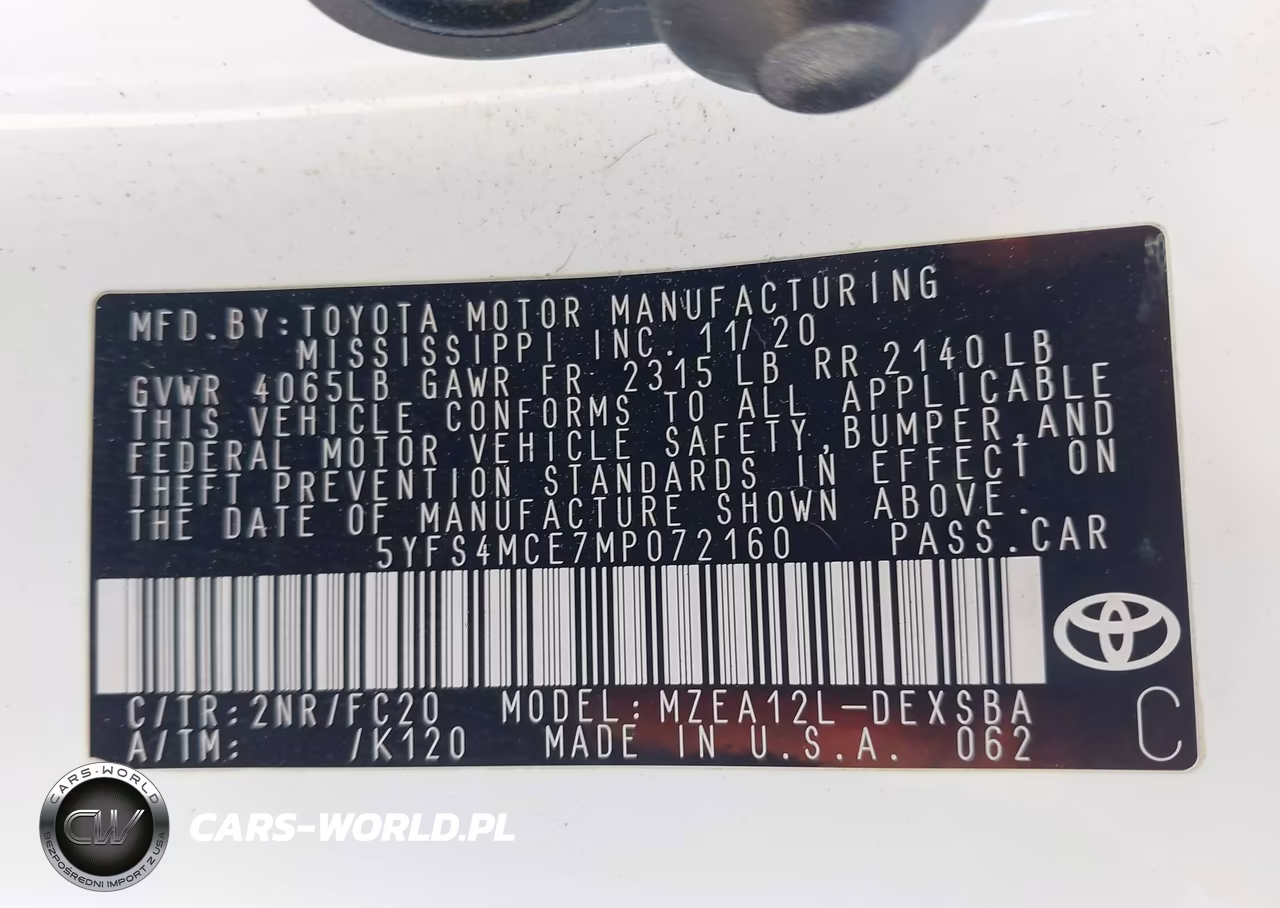 2021 Toyota Corolla Se VIN:5YFS4MCE7MP072160 - 9