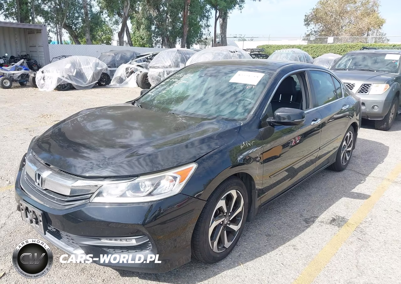 2016 Honda Accord Ex-L VIN:1HGCR2F92GA001113 - 2