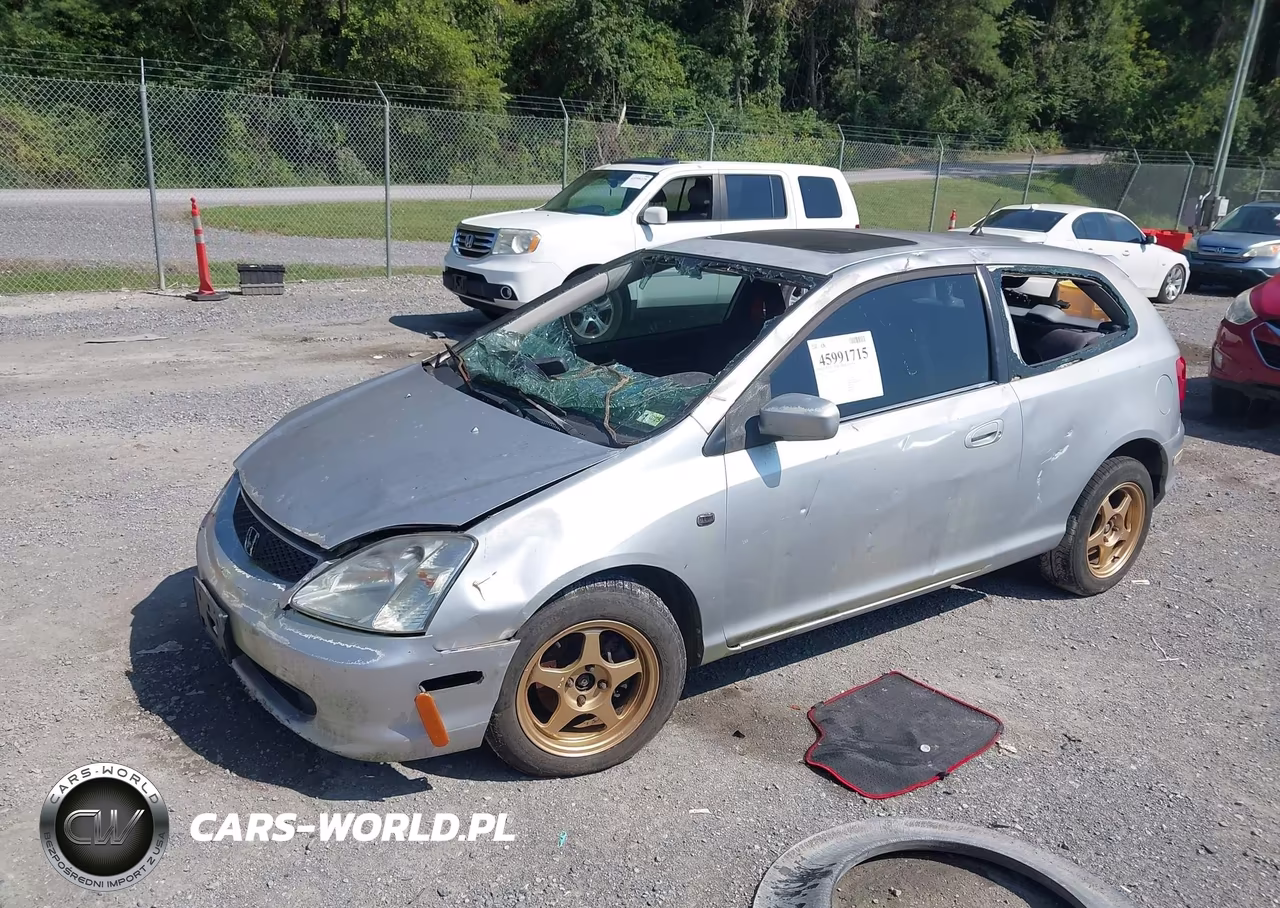 2002 Honda Civic Si VIN:SHHEP33552U301165 - 2