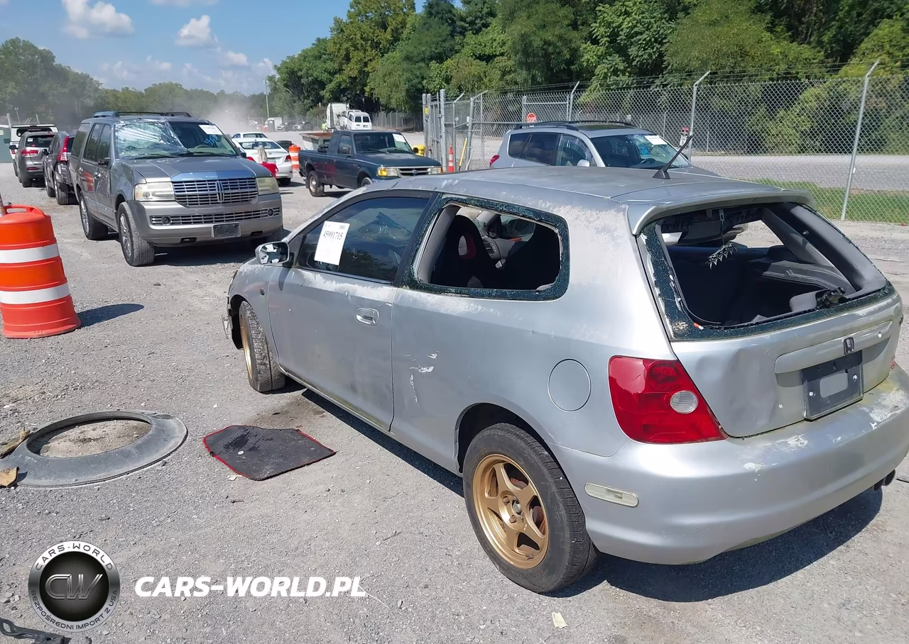 2002 Honda Civic Si VIN:SHHEP33552U301165 - 3
