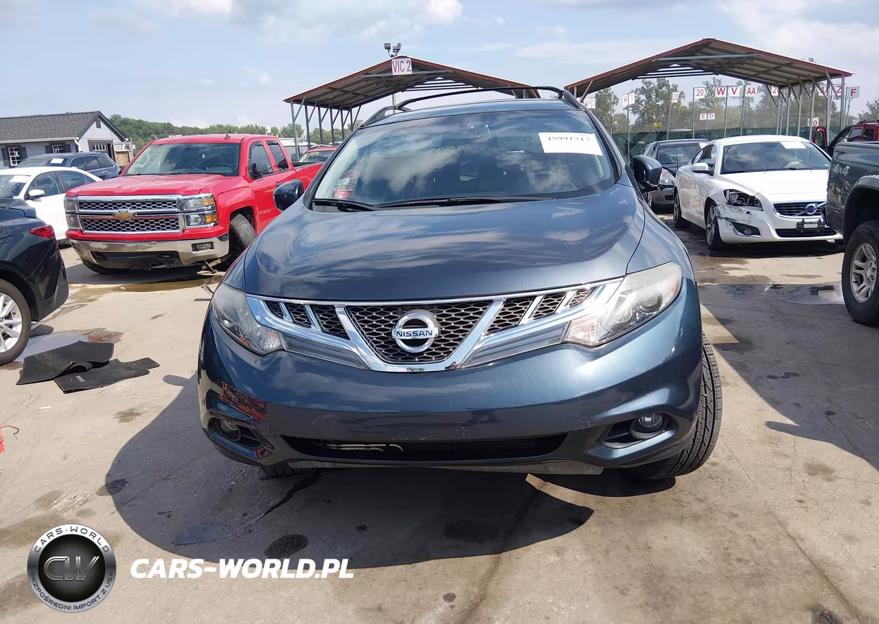 2014 Nissan Murano Sv VIN:JN8AZ1MW0EW516222 - 12