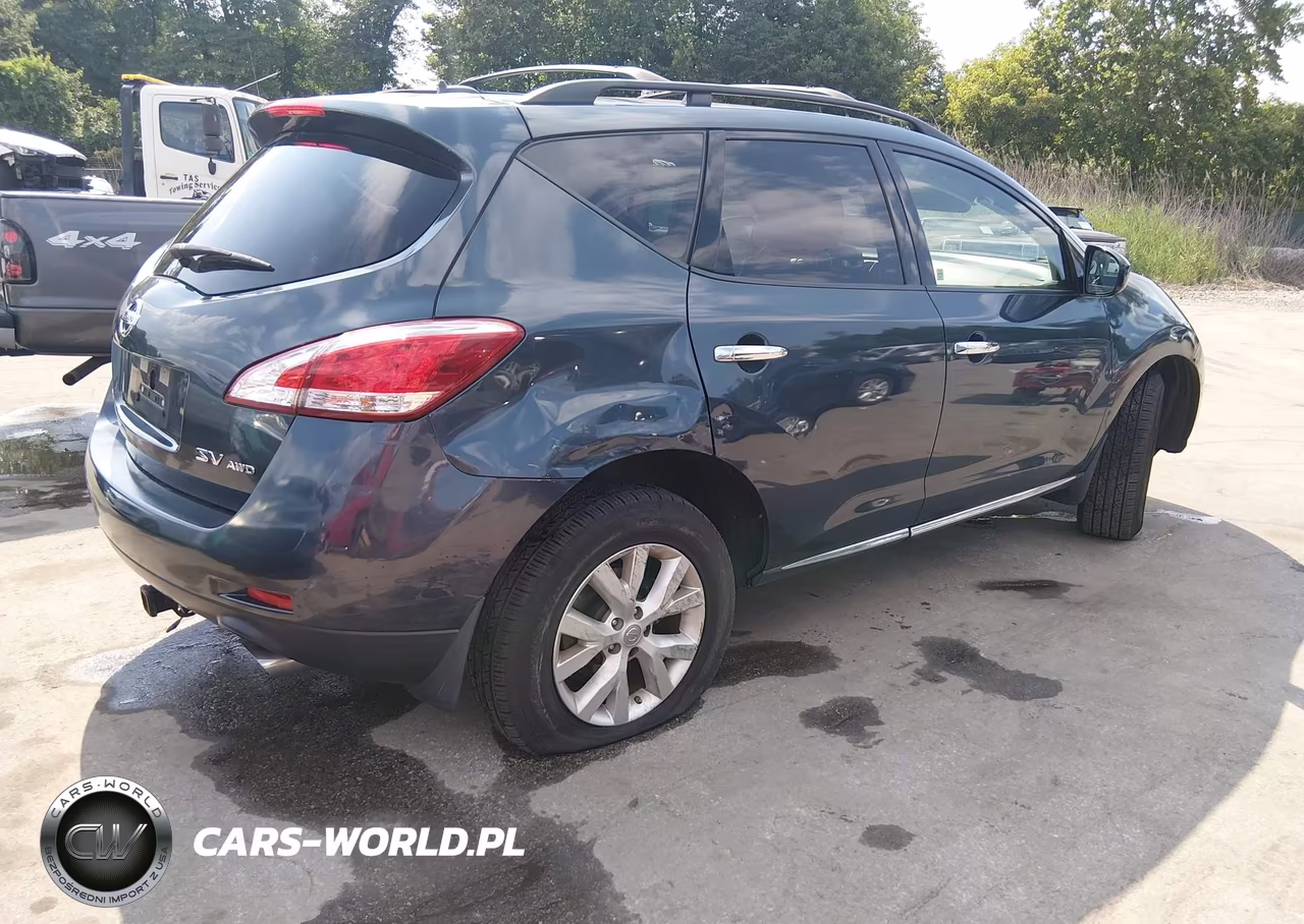 2014 Nissan Murano Sv VIN:JN8AZ1MW0EW516222 - 4