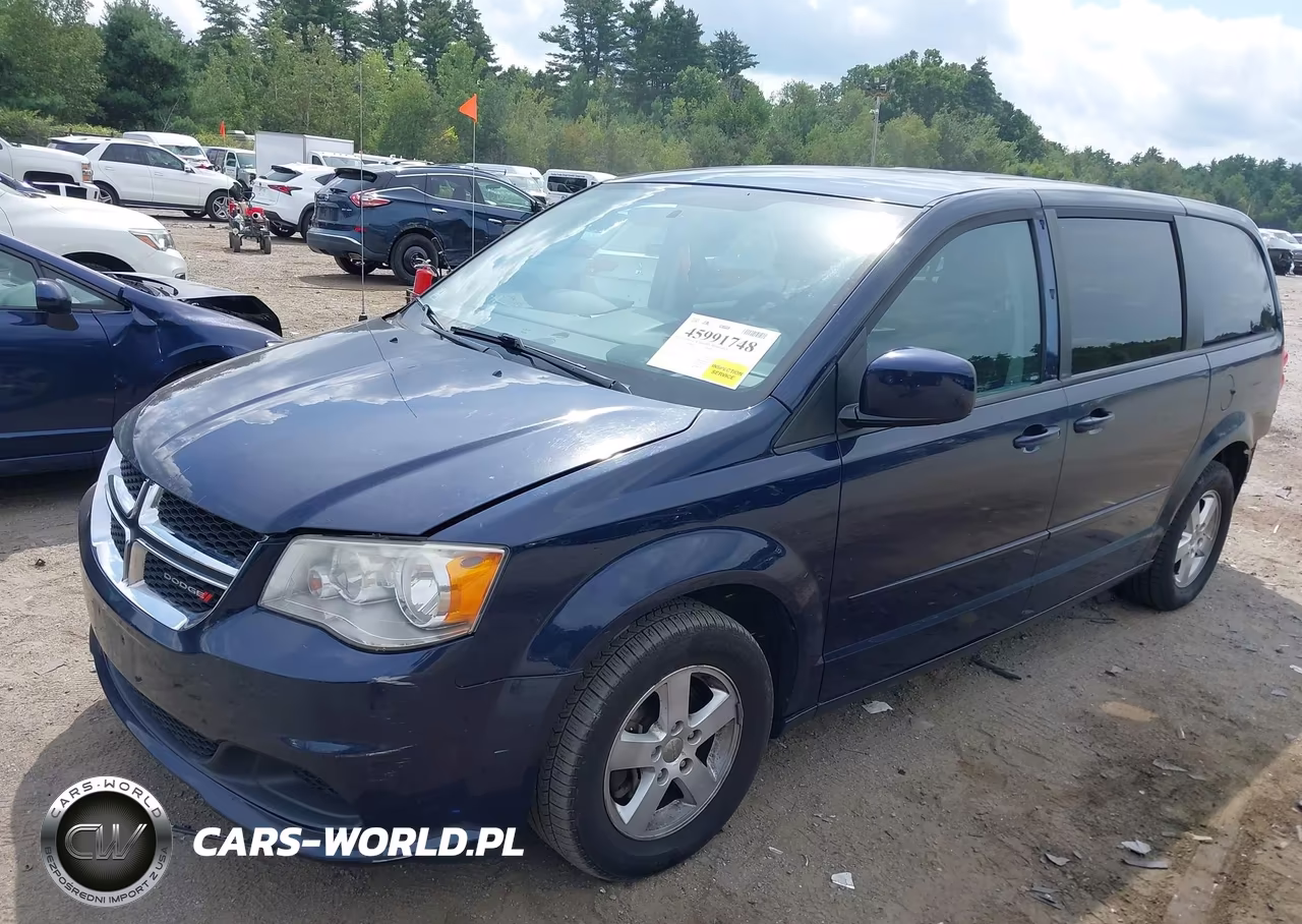 2012 Dodge Grand Caravan Se-Avp VIN:2C4RDGBG0CR254784 - 2
