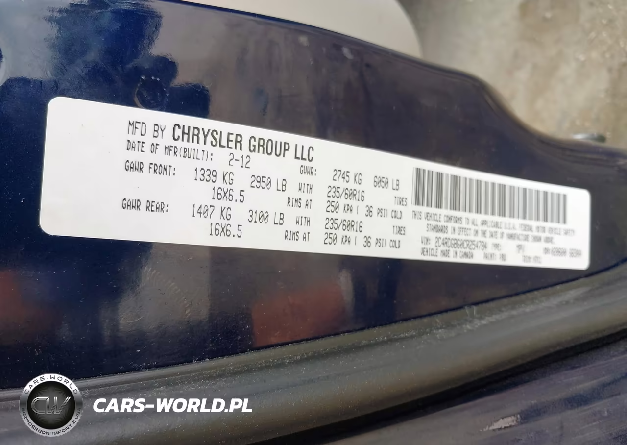 2012 Dodge Grand Caravan Se-Avp VIN:2C4RDGBG0CR254784 - 9
