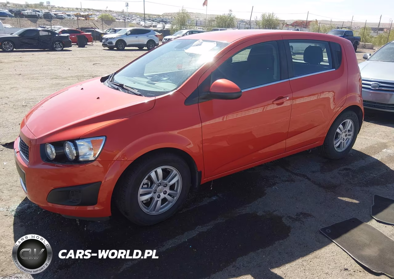 2012 Chevrolet Sonic 2Lt VIN:1G1JC6SB9C4203844 - 2