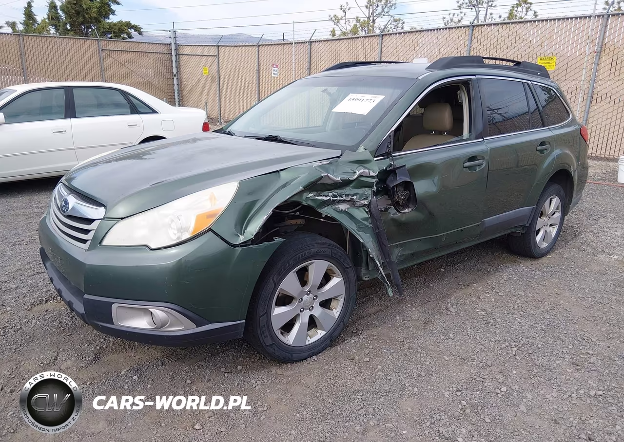 2010 Subaru Outback 2.5I Premium VIN:4S4BRBFC7A3317488 - 2