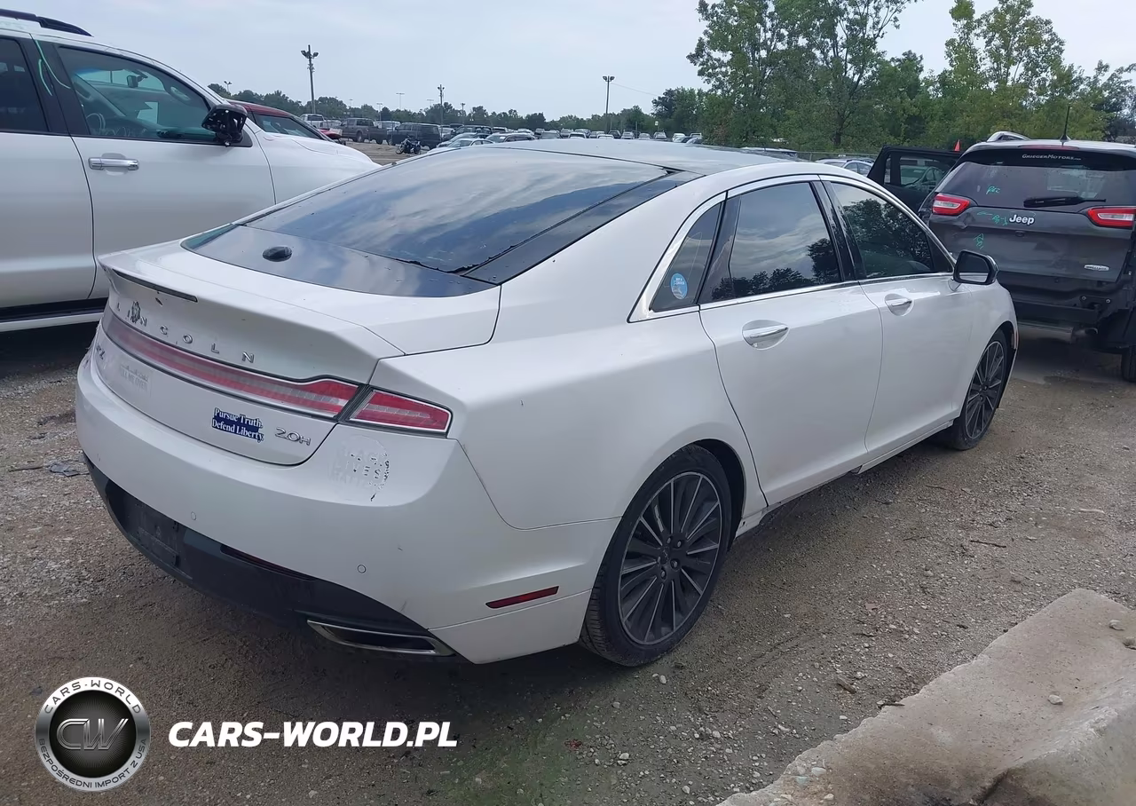 2016 Lincoln Mkz Hybrid VIN:3LN6L2LU0GR624723 - 4