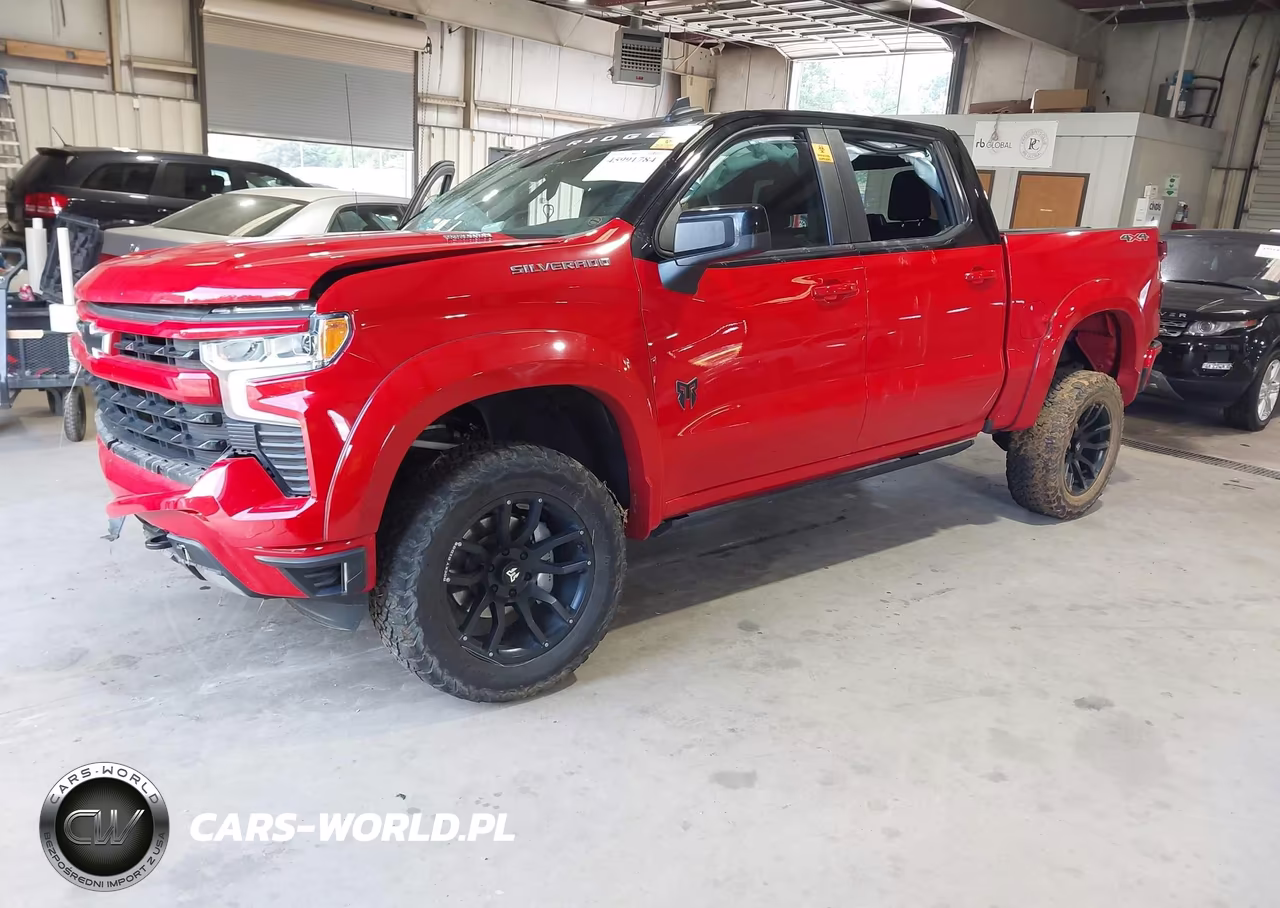 2023 Chevrolet Silverado 1500 4Wd Short Bed Rst VIN:1GCUDEE84PZ184043 - 2