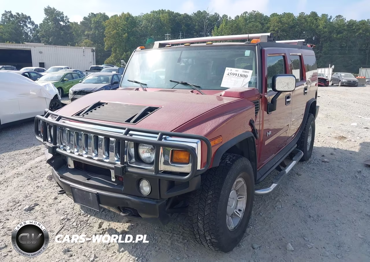 2004 Hummer H2 VIN:5GRGN23U64H106078 - 2
