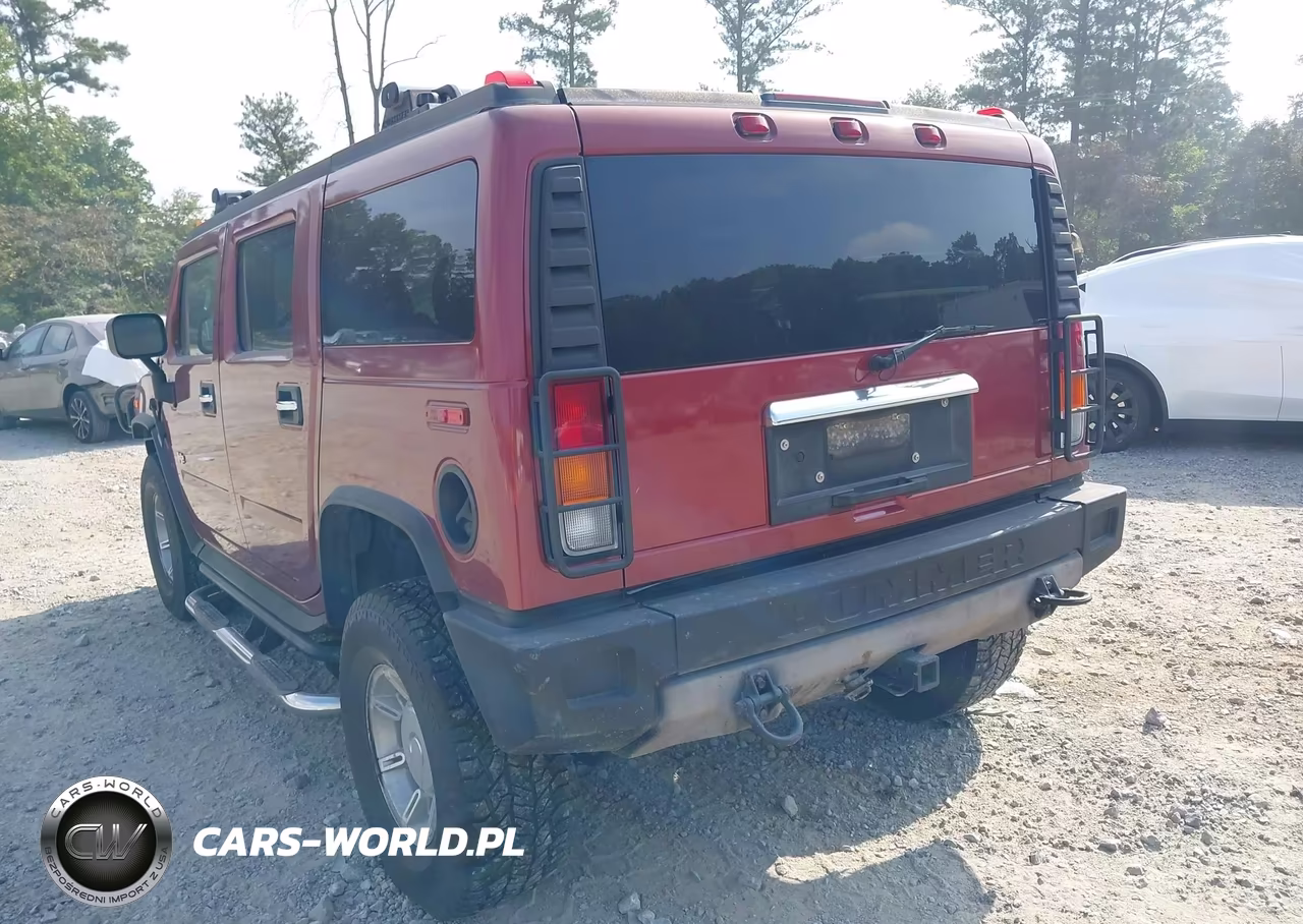 2004 Hummer H2 VIN:5GRGN23U64H106078 - 3