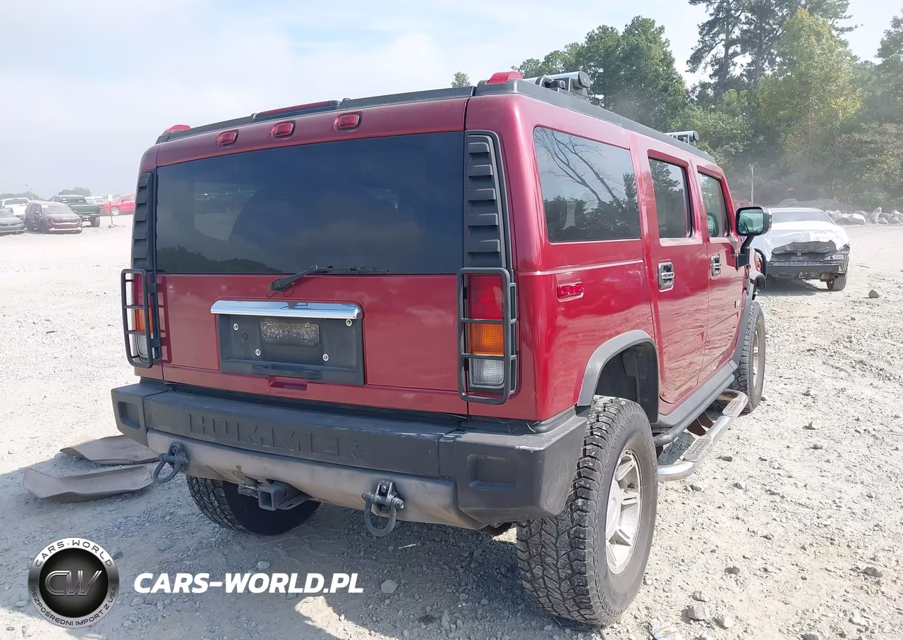 2004 Hummer H2 VIN:5GRGN23U64H106078 - 4
