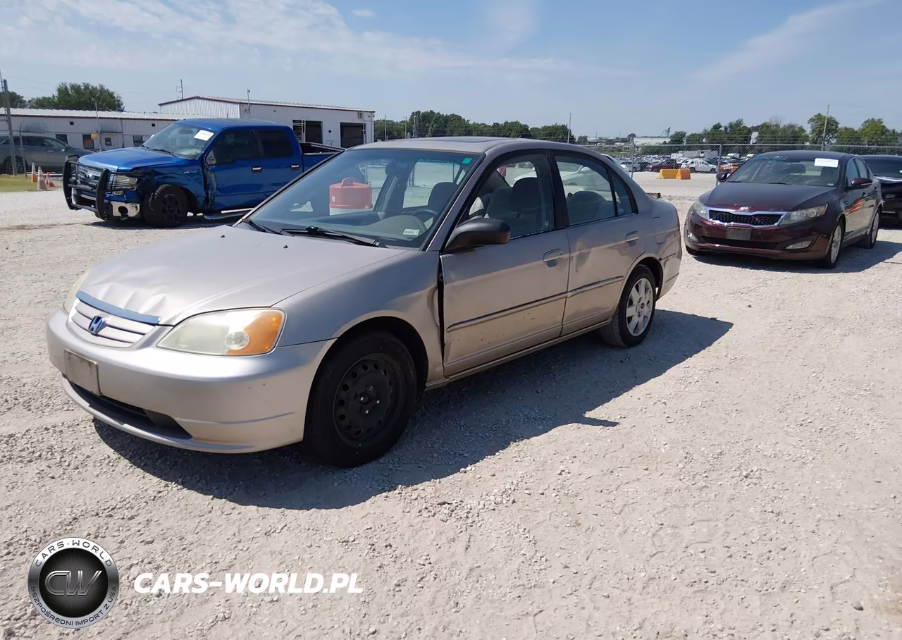 2001 Honda Civic Ex VIN:2HGES267X1H554936 - 2