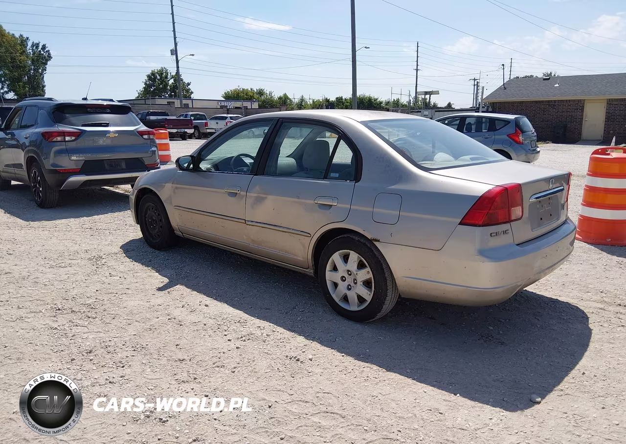 2001 Honda Civic Ex VIN:2HGES267X1H554936 - 3