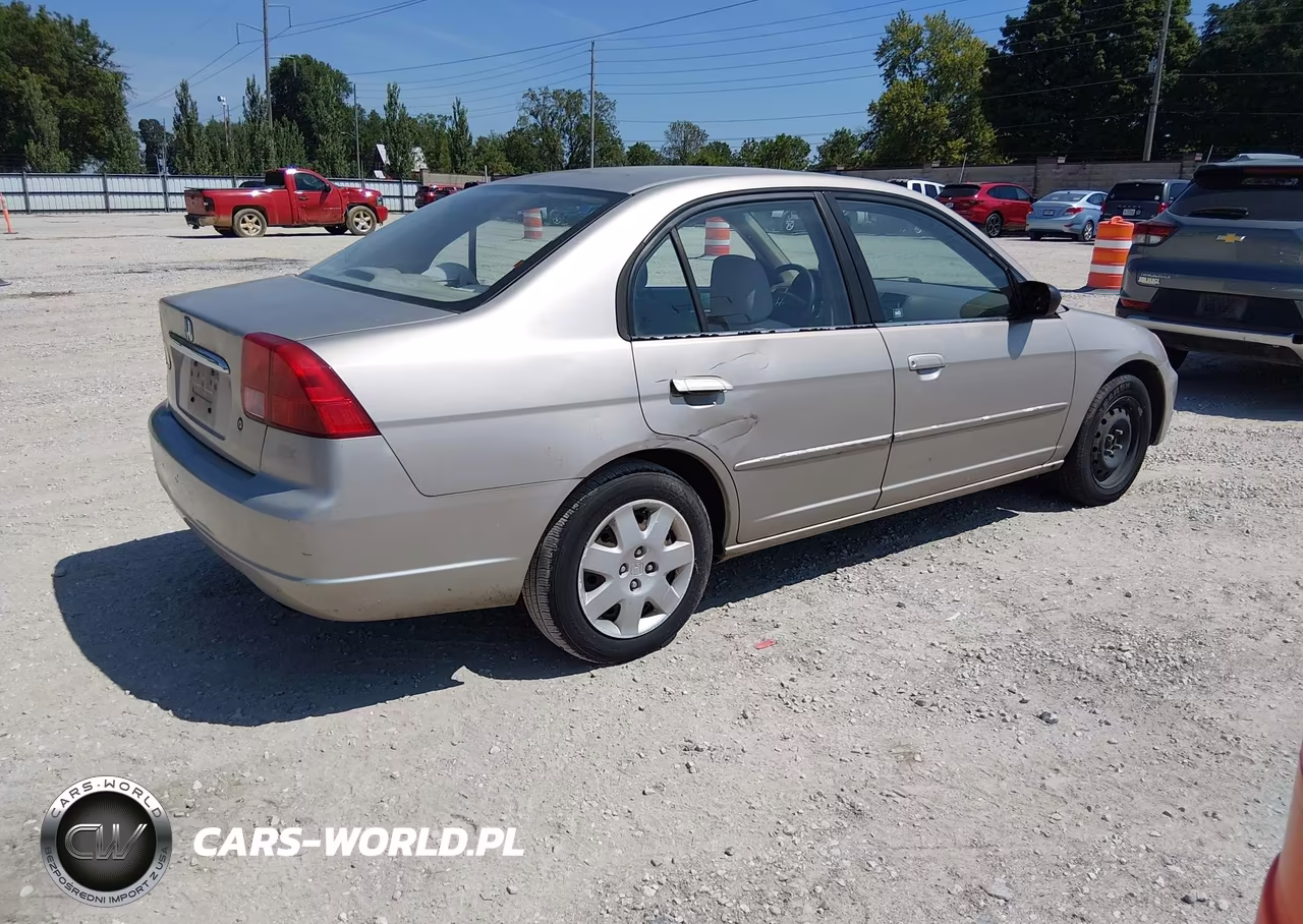 2001 Honda Civic Ex VIN:2HGES267X1H554936 - 4