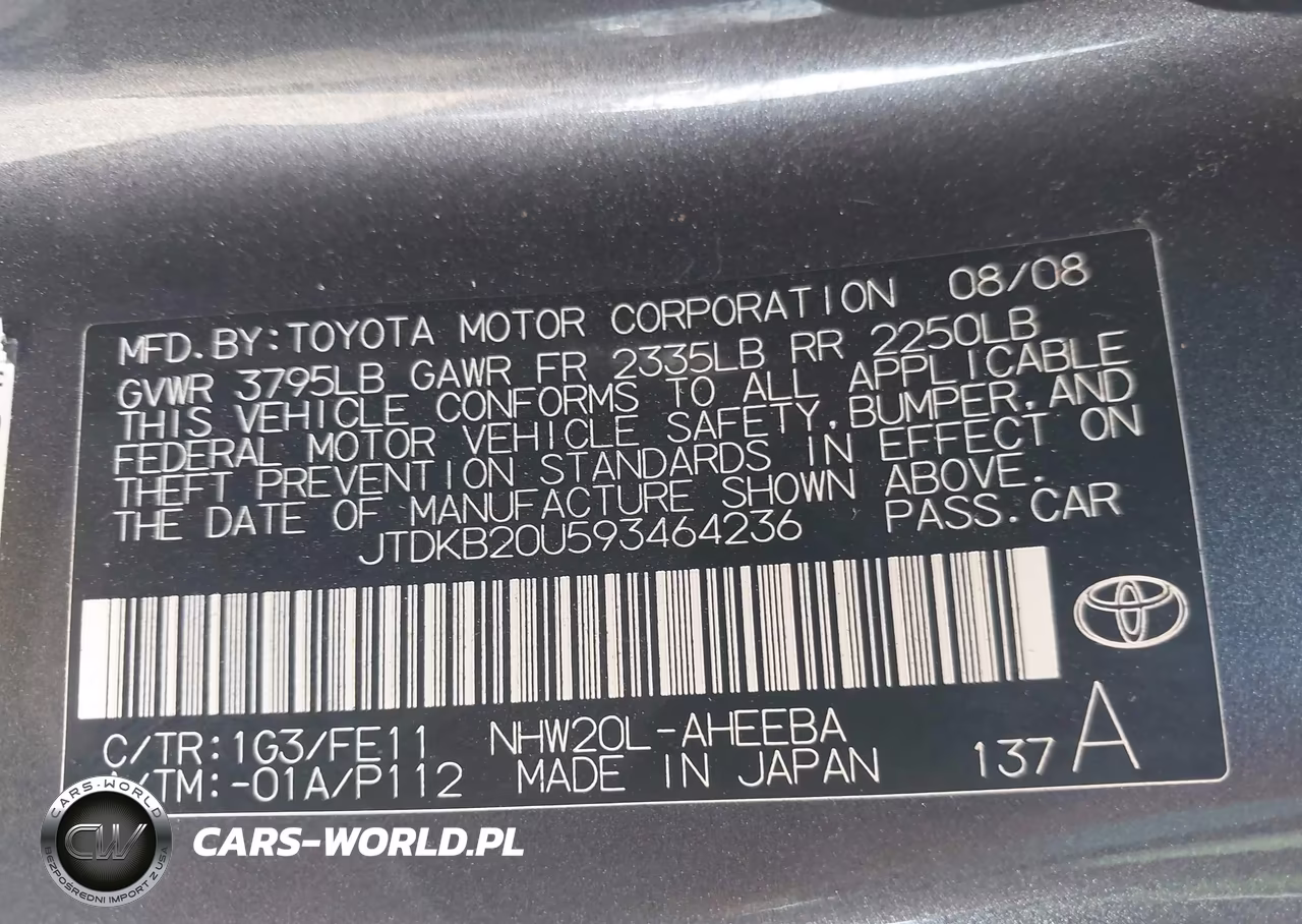 2009 Toyota Prius VIN:JTDKB20U593464236 - 9