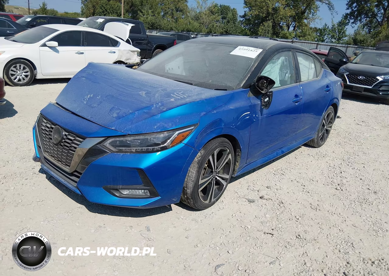 2021 Nissan Sentra Sr Xtronic Cvt VIN:3N1AB8DV9MY210419 - 2