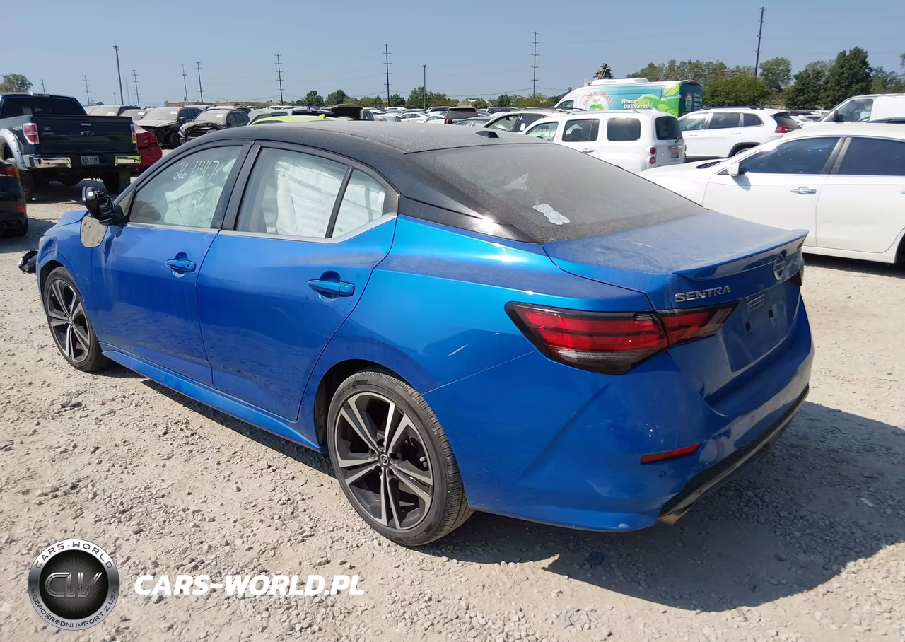 2021 Nissan Sentra Sr Xtronic Cvt VIN:3N1AB8DV9MY210419 - 3