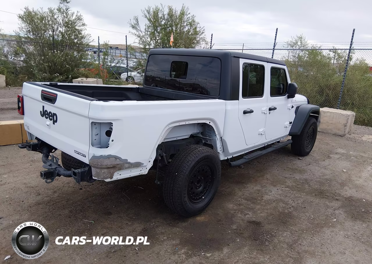 2020 Jeep Gladiator Sport S 4X4 VIN:1C6HJTAG2LL132006 - 4