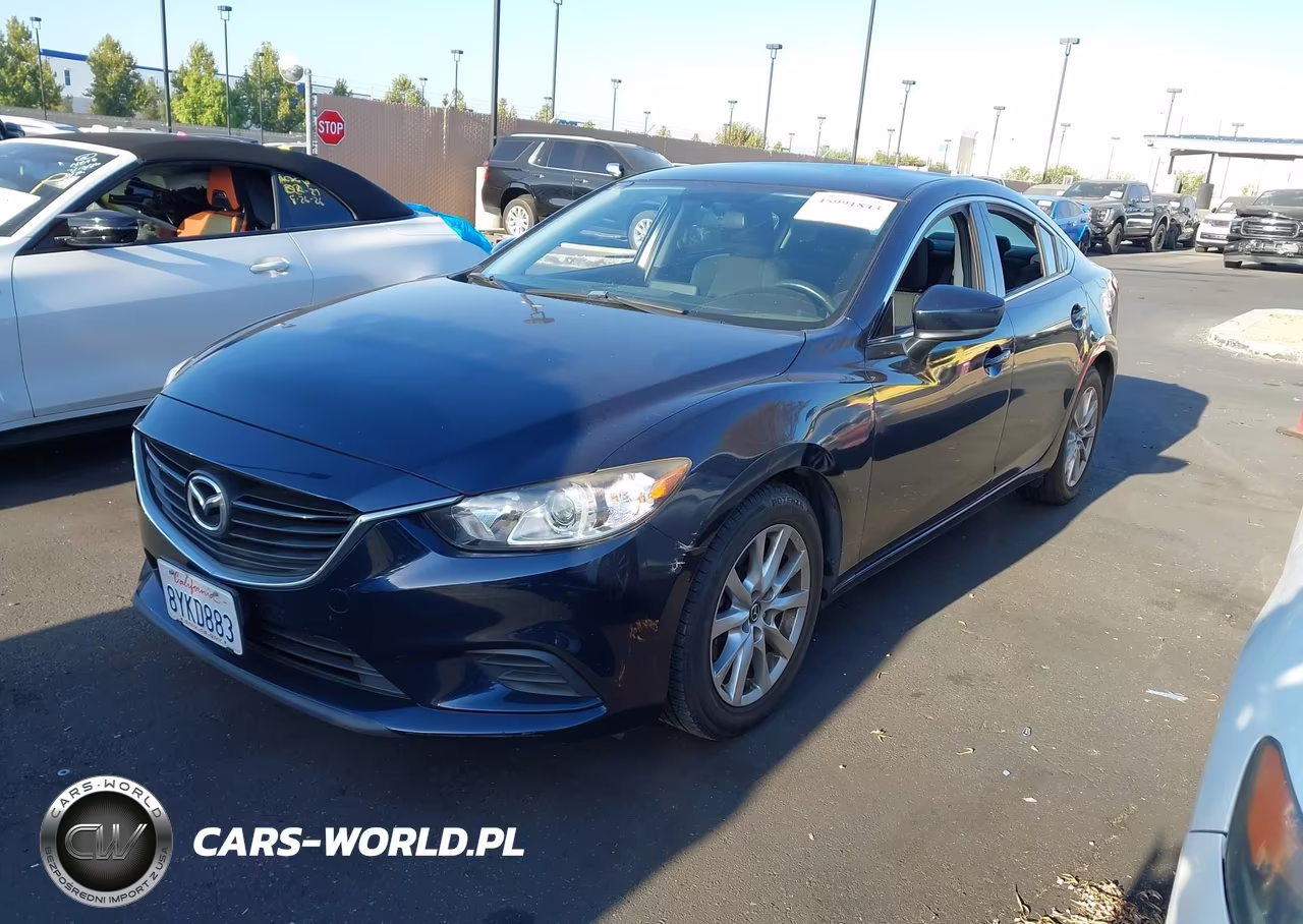 2017 Mazda Mazda6 Sport VIN:JM1GL1U52H1103296 - 2