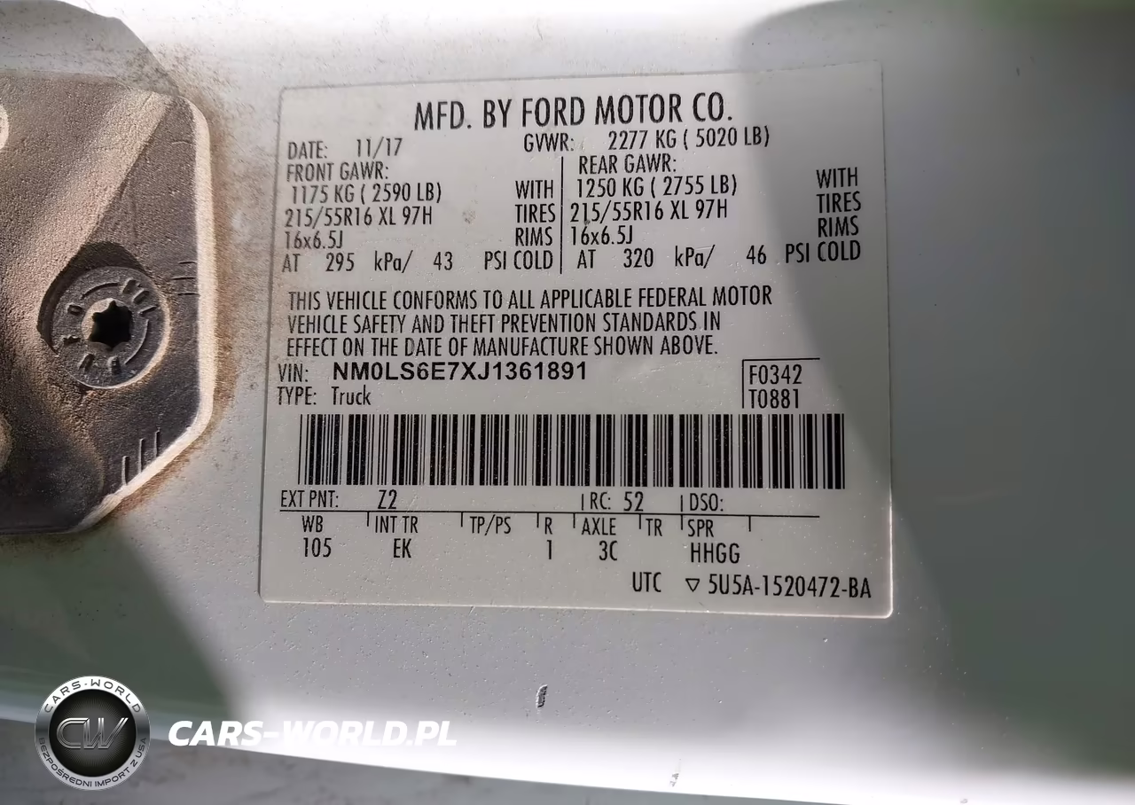2018 Ford Transit Connect Xl VIN:NM0LS6E7XJ1361891 - 9