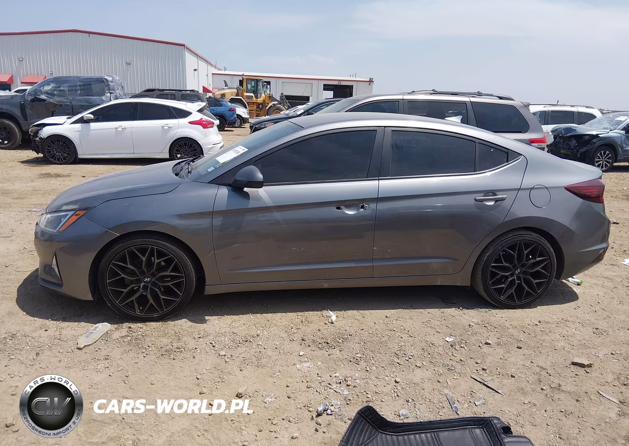 2019 Hyundai Elantra Sel VIN:5NPD84LF6KH428520 - 14