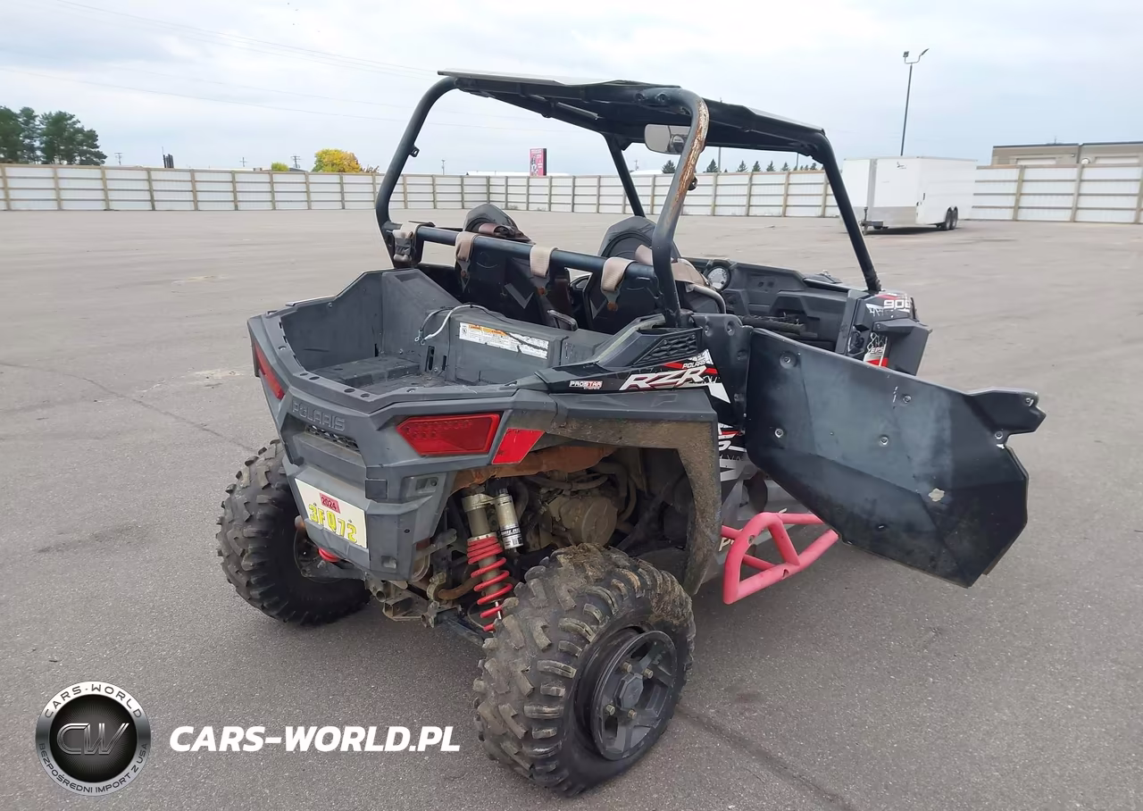 2017 Polaris Rzr S 900 Eps VIN:3NSVBE877HF921304 - 4