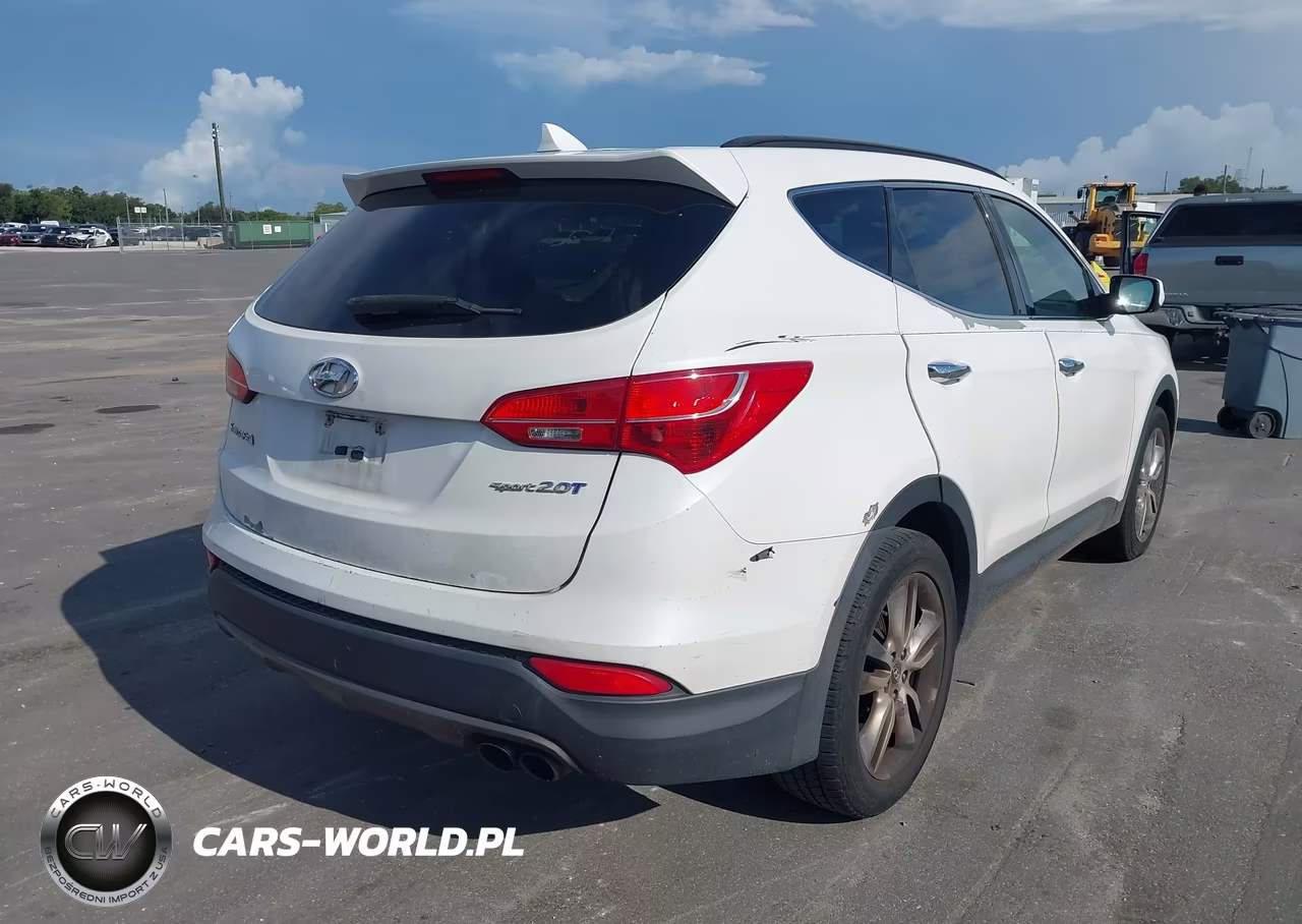 2013 Hyundai Santa Fe Sport 2.0T VIN:5XYZU3LA1DG010831 - 4
