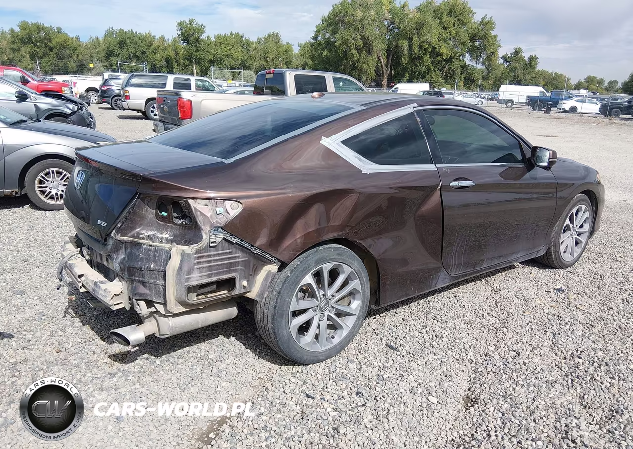2014 Honda Accord Ex-L V-6 VIN:1HGCT2B8XEA000660 - 4