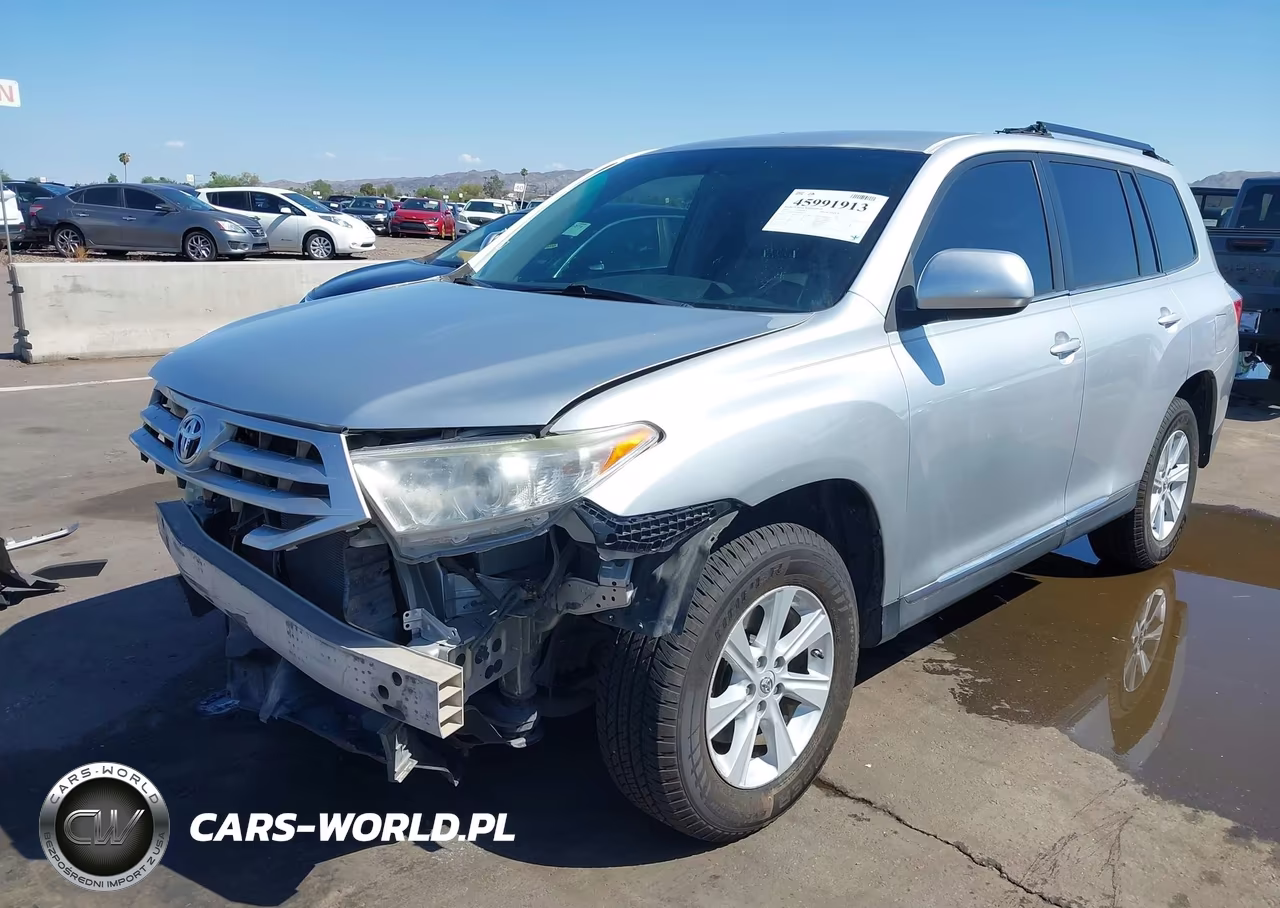 2013 Toyota Highlander VIN:5TDZA3EH9DS038236 - 2