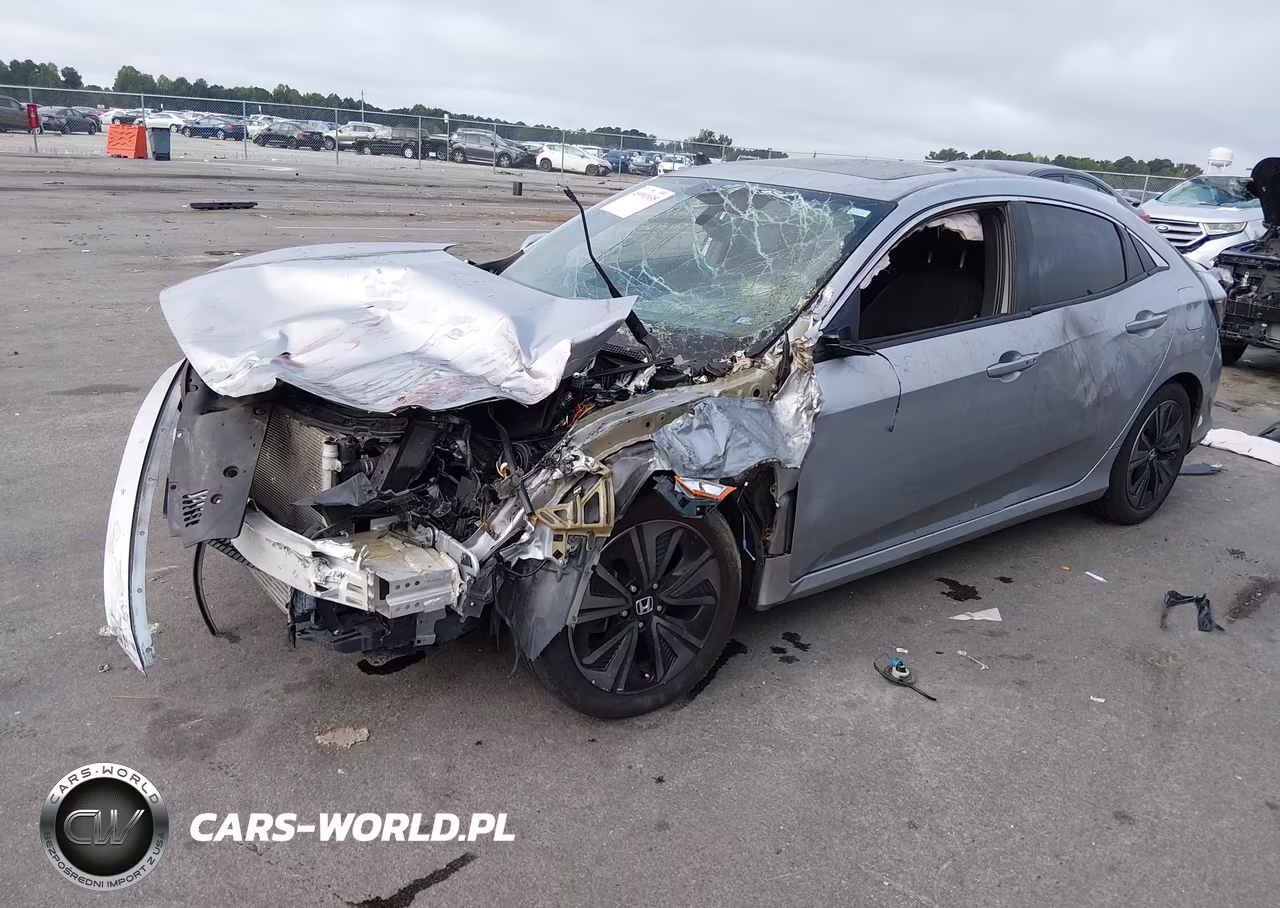 2018 Honda Civic Ex VIN:SHHFK7H57JU219519 - 2