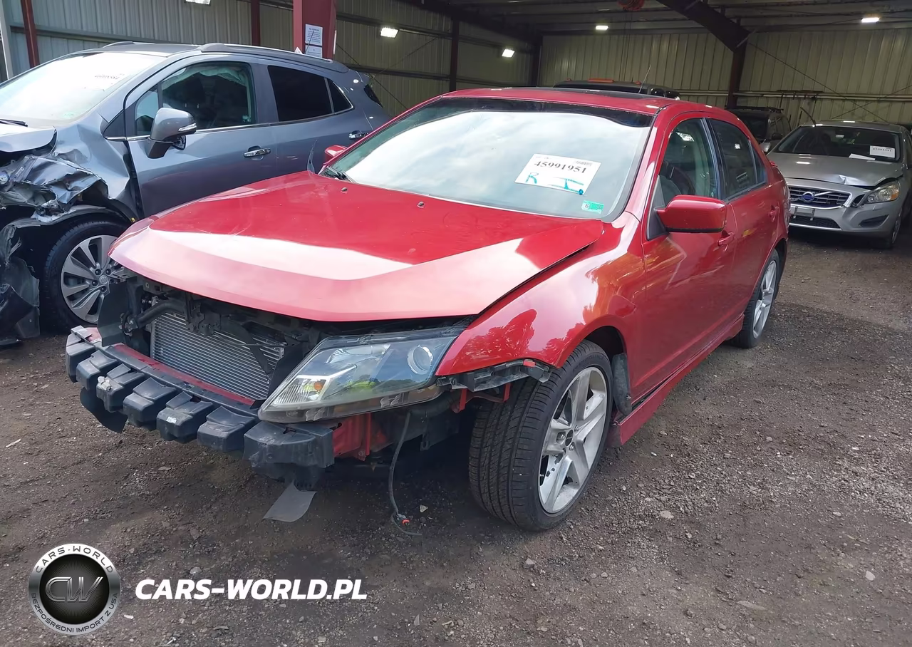 2010 Ford Fusion Sport VIN:3FAHP0DC7AR295639 - 2