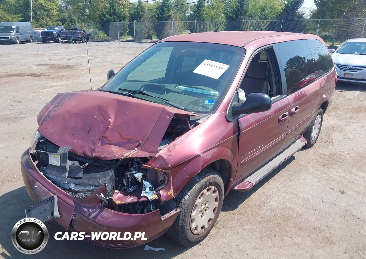 2001 Chrysler Town & Country Lx VIN:2C4GP44341R412984 - 2